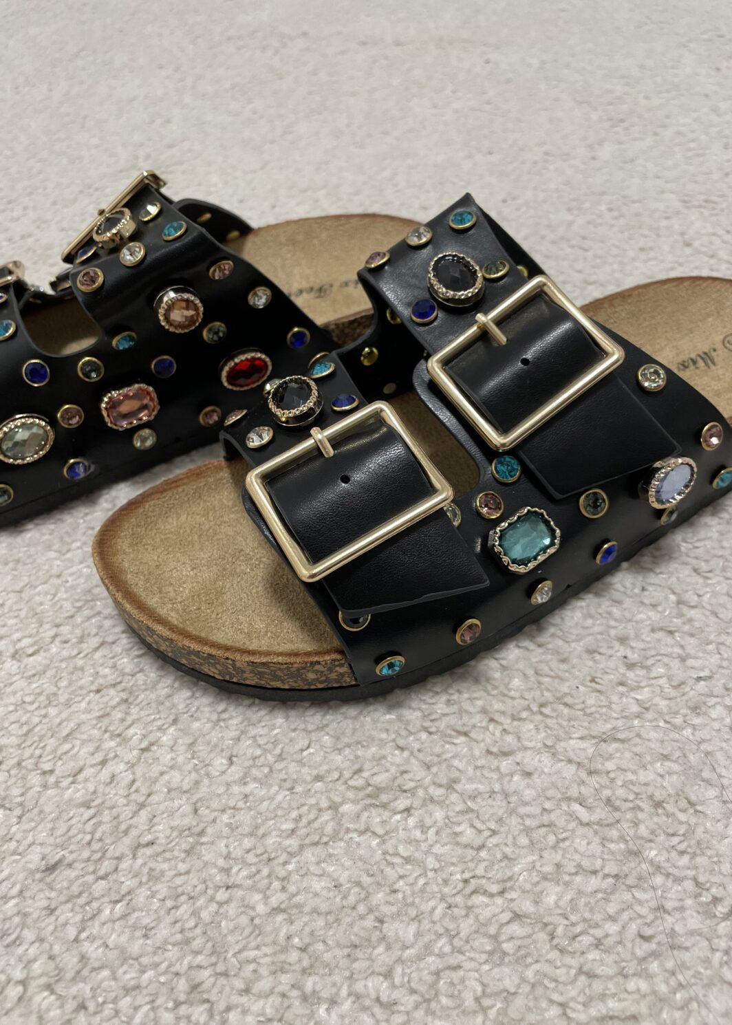 Diamond Fekete Papucs